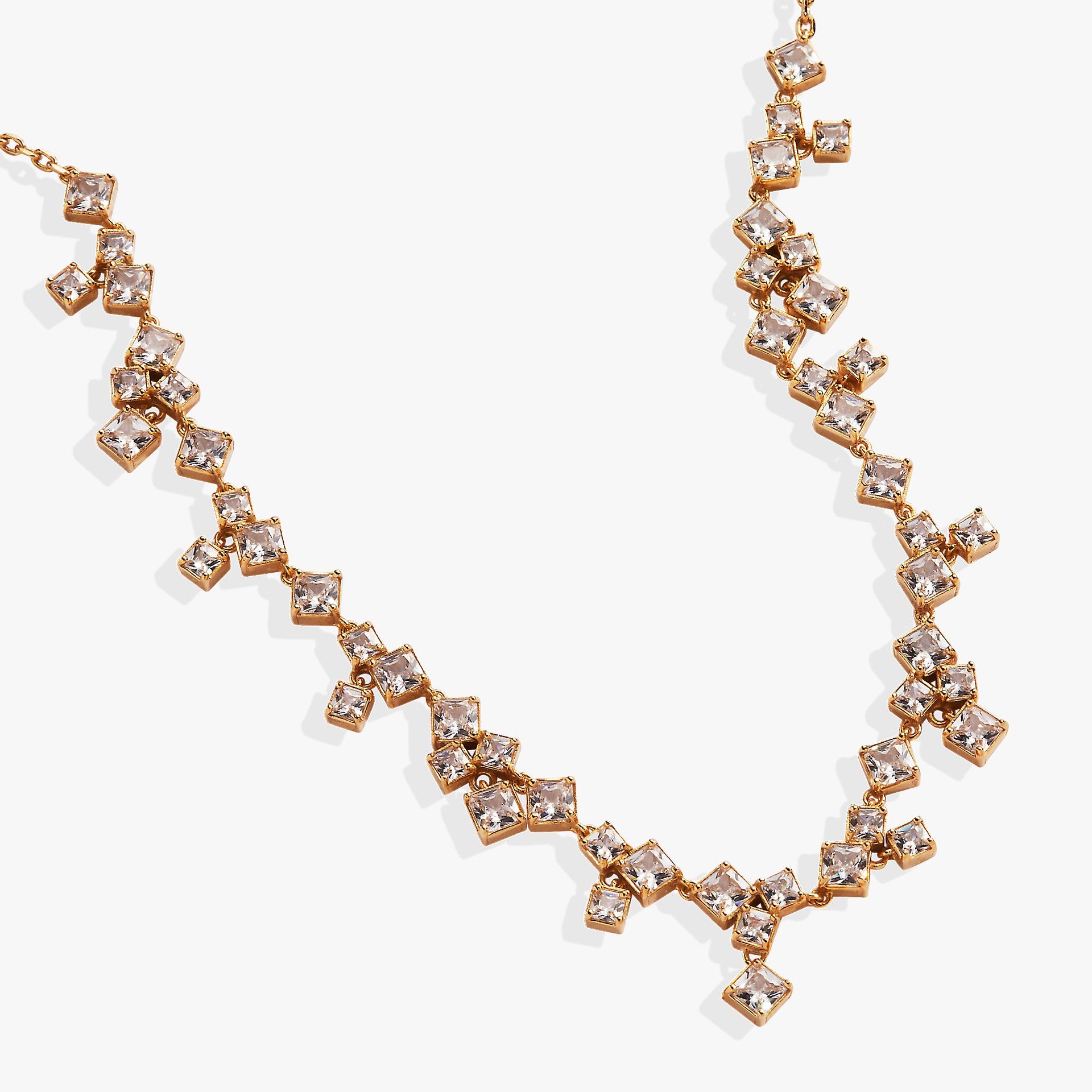 Crystal Chandelier Statement Necklace for Glamorous Evening Wear