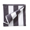 Cotton Velour Cabana Stripe Beach Towel - Novia Collection