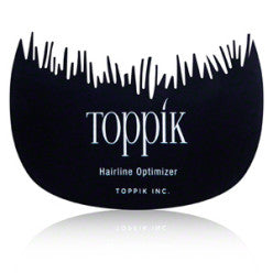 Toppik Hairline Optimizer tool with jagged edge for natural hair fiber application