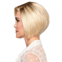 Opulence Lace Front Wig - Modern Straight Page Cut for Women