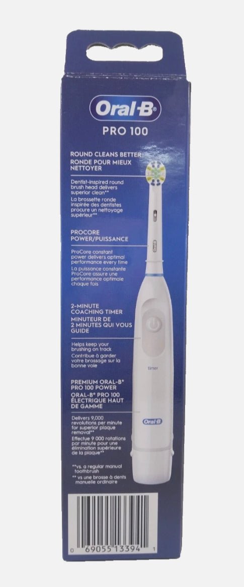 Pro 100 Floss Action Electric Toothbrush with 2-Minute Timer
