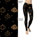 Shimmering Glitter Pumpkins and Pockets