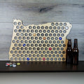 Oregon Beer Cap Map
