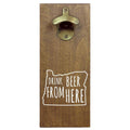 Oregon Drink Beer From Here Cap Catching Magnetic Bottle Opener