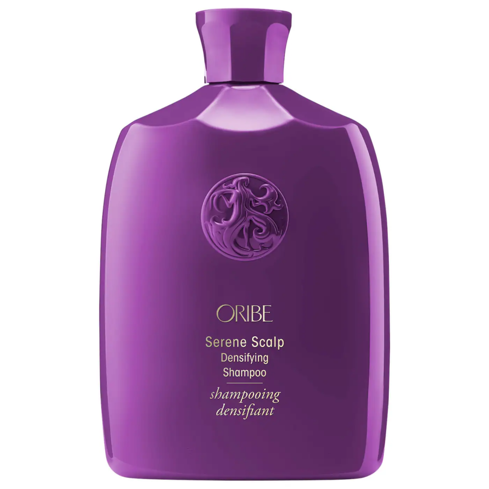 Oribe Serene Scalp Densifying Shampoo bottle for thinning hair