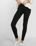 Black Buttery Soft Leggings - Regular Length