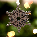 Antique Silver Snowflake Ornament
