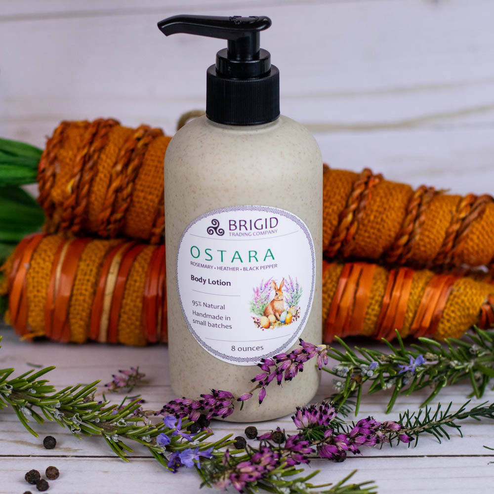 Ostara Natural Body Lotion - Heather, Rosemary, and Black Pepper
