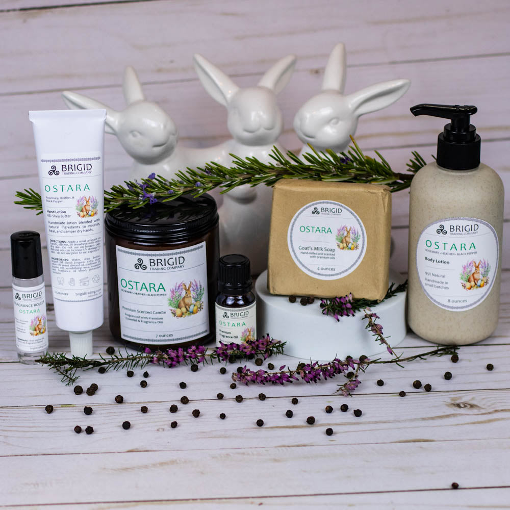 Ostara Natural Body Lotion - Heather, Rosemary, and Black Pepper
