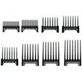 8-piece professional clipper guard set for Oster Fast Feed adjustable clippers