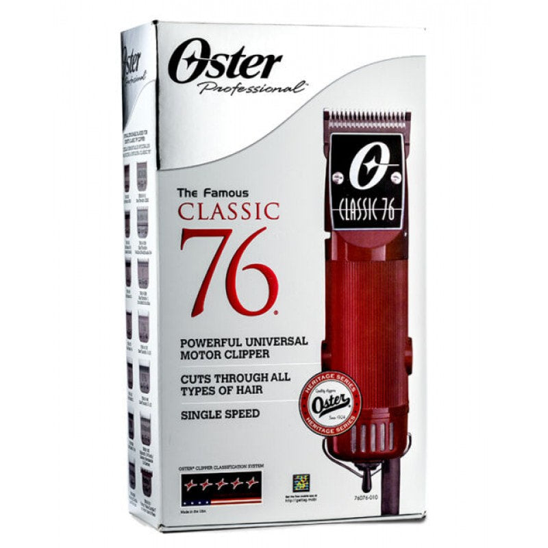 Classic 76 Detachable Blade Hair Clipper Professional Grade Tool