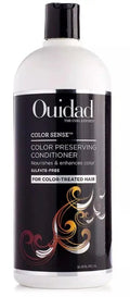 Ouidad Color Sense Color Preserving Conditioner bottle, 33.8 fl oz, for curly color-treated hair