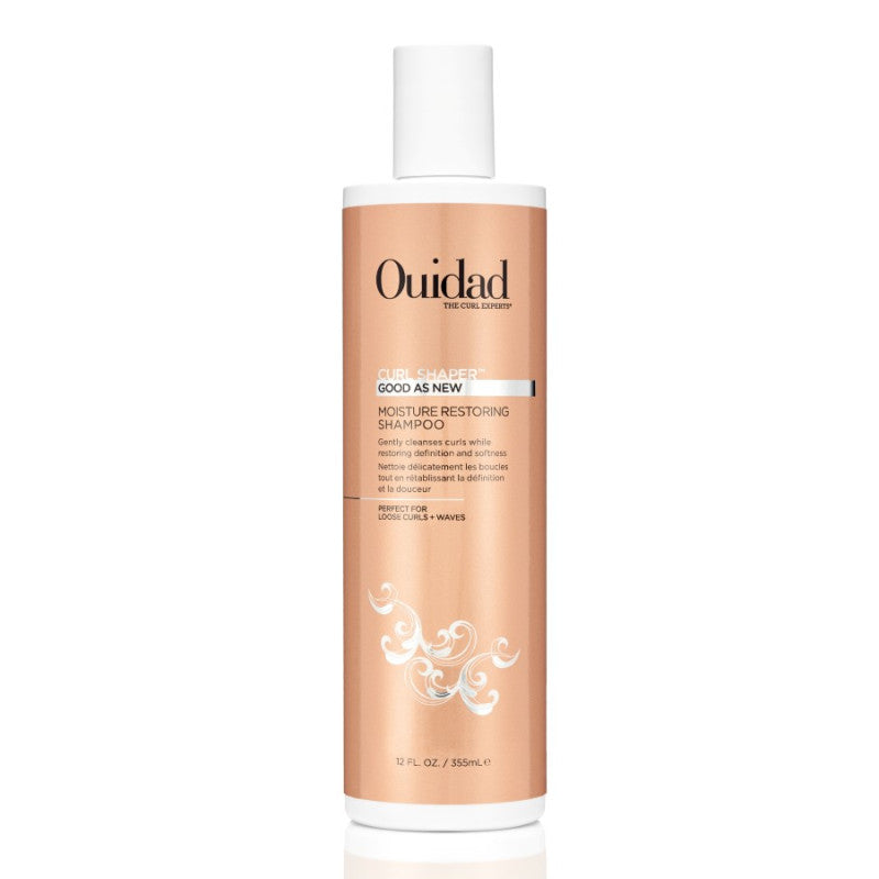 Bottle of Ouidad Curl Shaper Good As New Shampoo