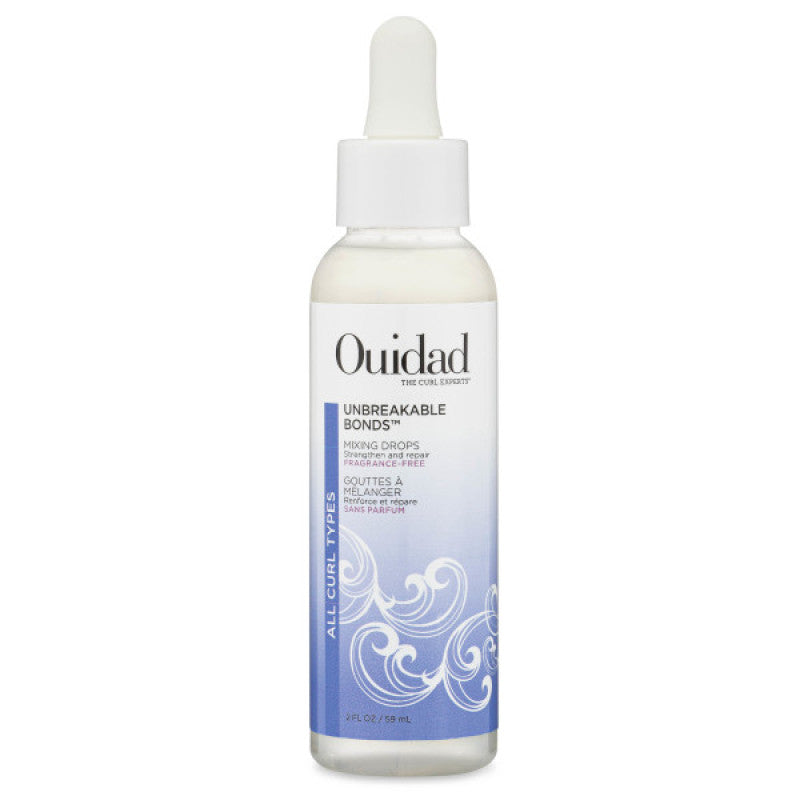 Ouidad Unbreakable Bonds Mixing Drops 2oz bottle for curly hair care