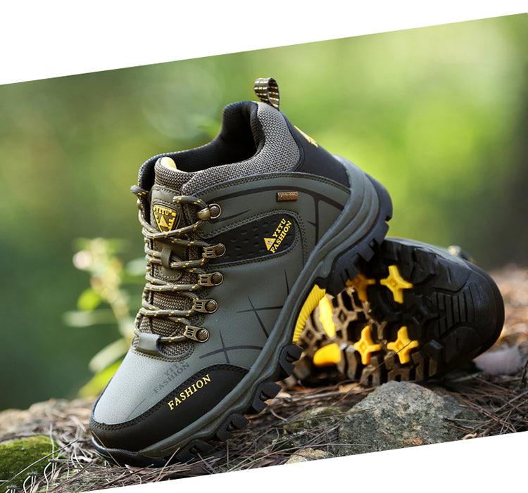 Men's Water Resistant Ankle Snow Boots - Hiking & Outdoor Sport