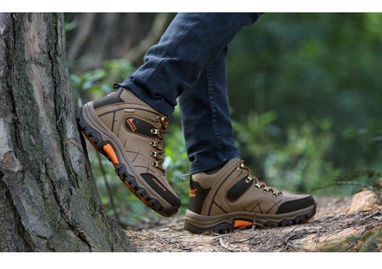 Men's Water Resistant Ankle Snow Boots - Hiking & Outdoor Sport
