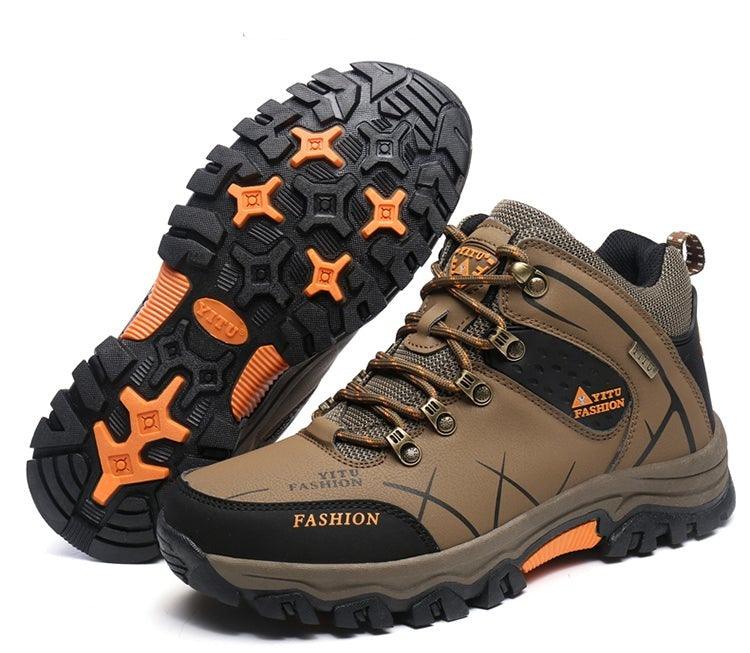 Men's Water Resistant Ankle Snow Boots - Hiking & Outdoor Sport