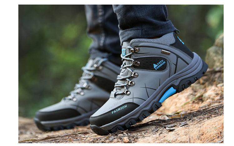 Men's Water Resistant Ankle Snow Boots - Hiking & Outdoor Sport
