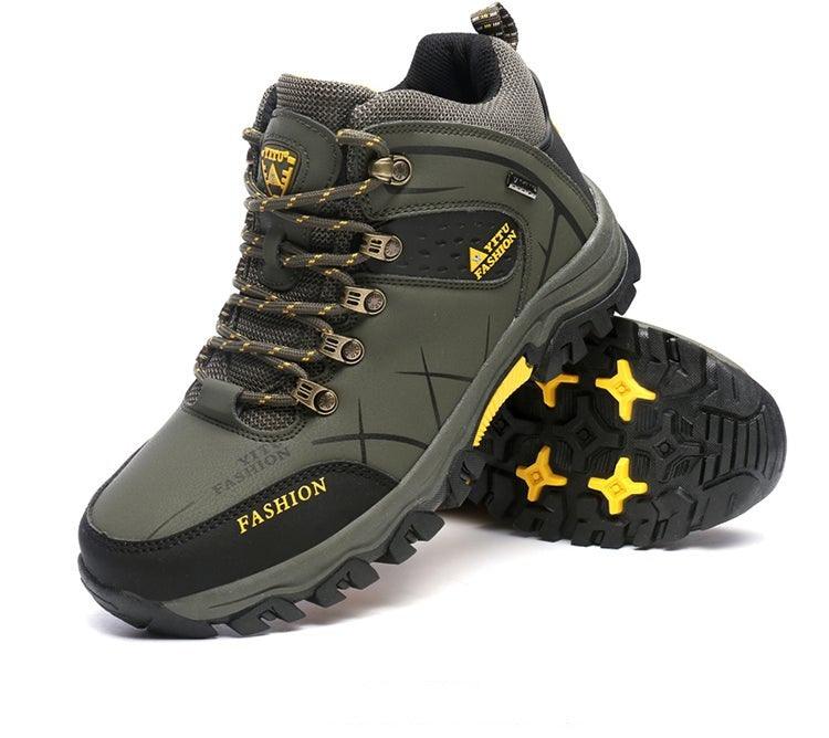Men's Water Resistant Ankle Snow Boots - Hiking & Outdoor Sport