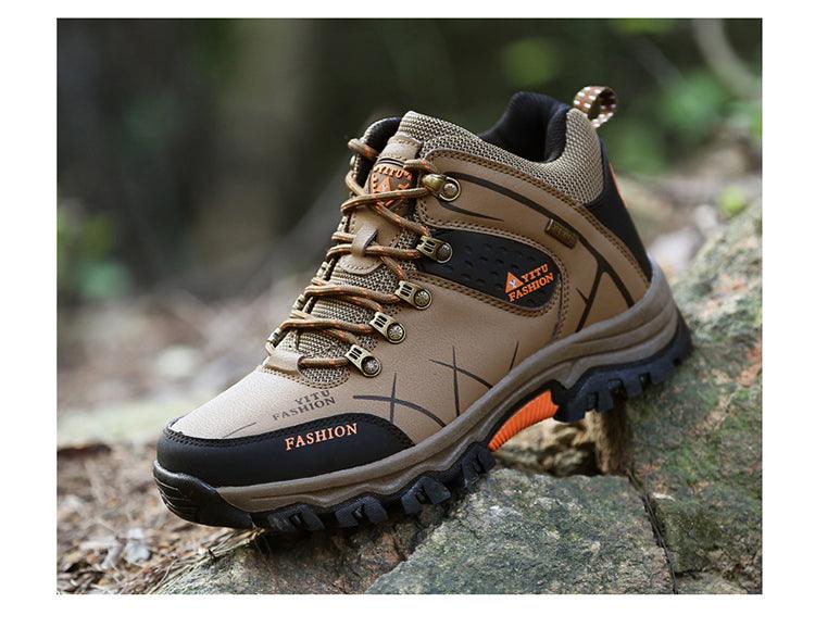 Men's Water Resistant Ankle Snow Boots - Hiking & Outdoor Sport