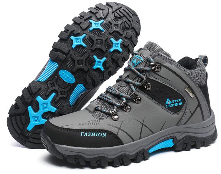 Men's Water Resistant Ankle Snow Boots - Hiking & Outdoor Sport