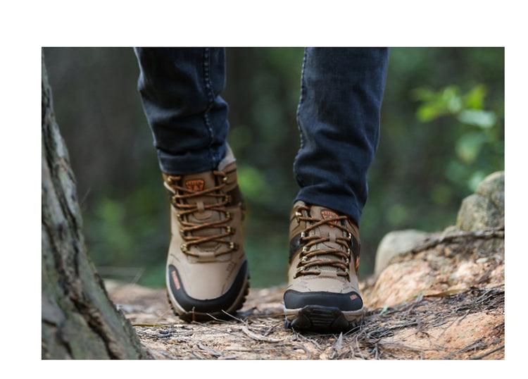 Men's Water Resistant Ankle Snow Boots - Hiking & Outdoor Sport