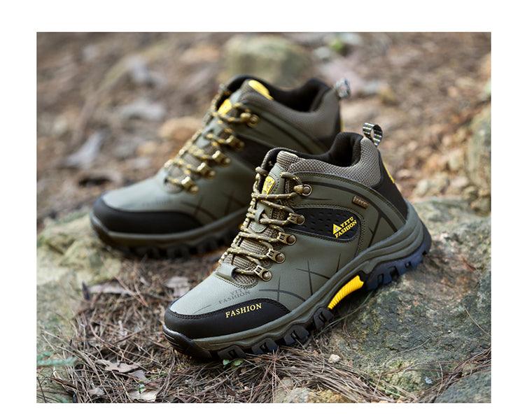Men's Water Resistant Ankle Snow Boots - Hiking & Outdoor Sport