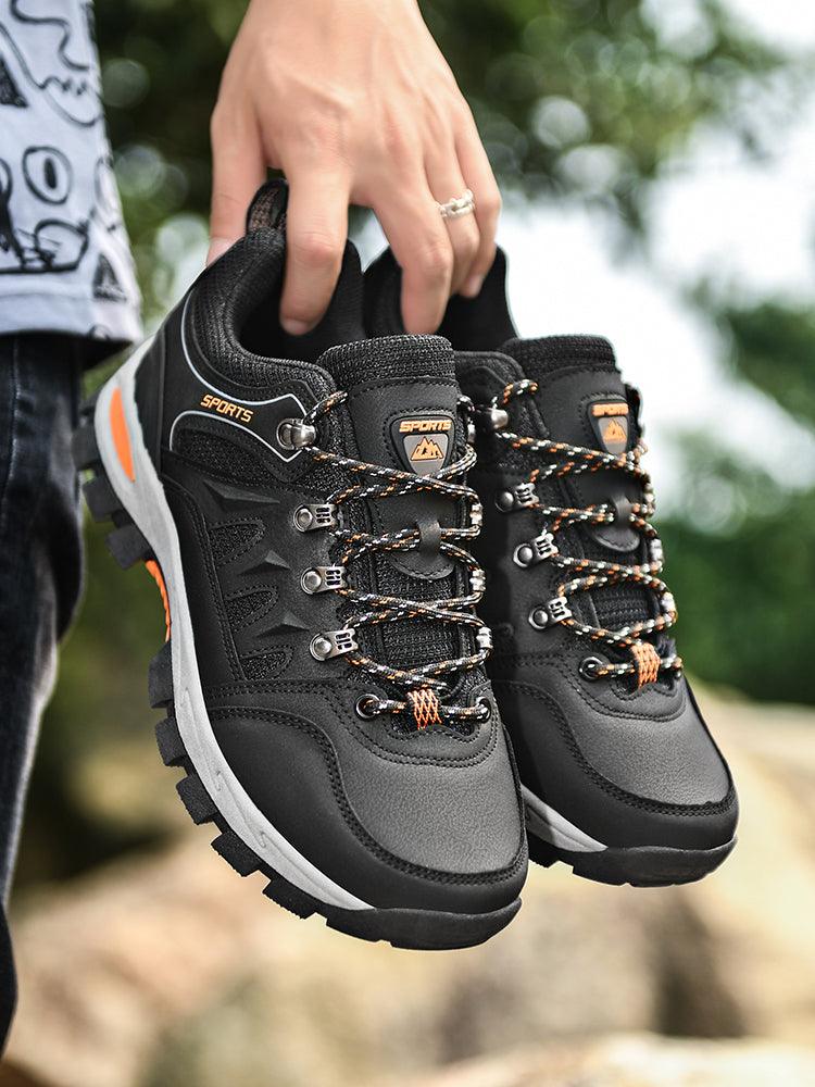 Men's Waterproof Hiking Boots Non-Slip Mountain Walking Shoes