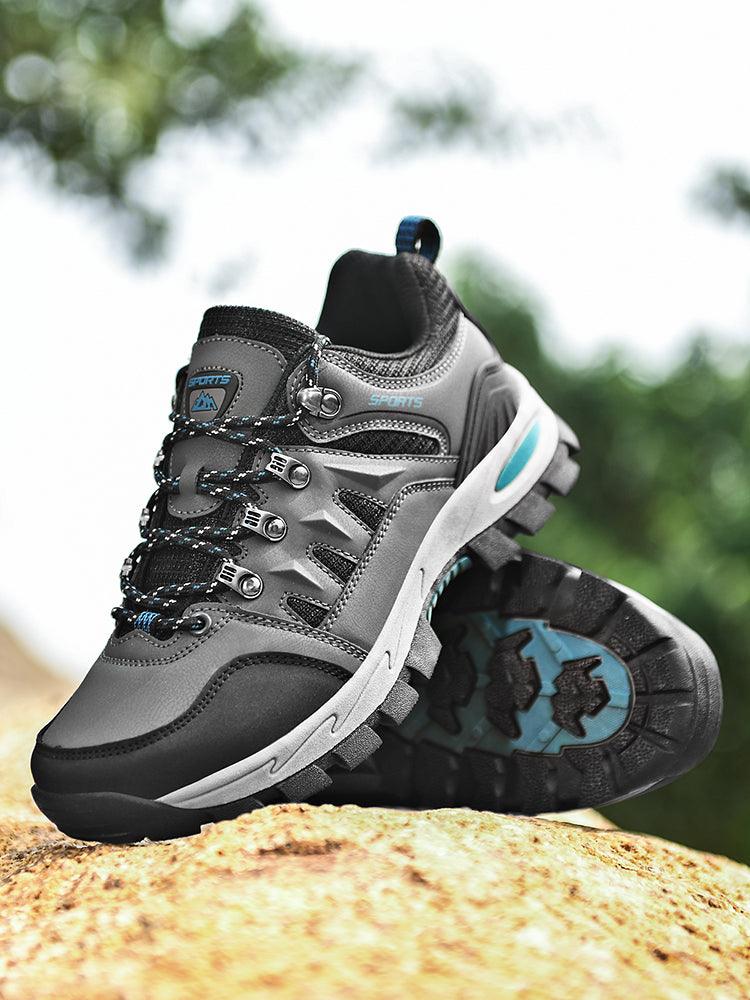 Men's Waterproof Hiking Boots Non-Slip Mountain Walking Shoes