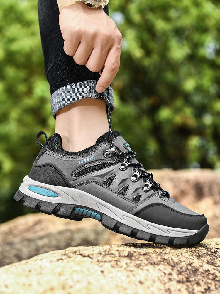 Men's Waterproof Hiking Boots Non-Slip Mountain Walking Shoes