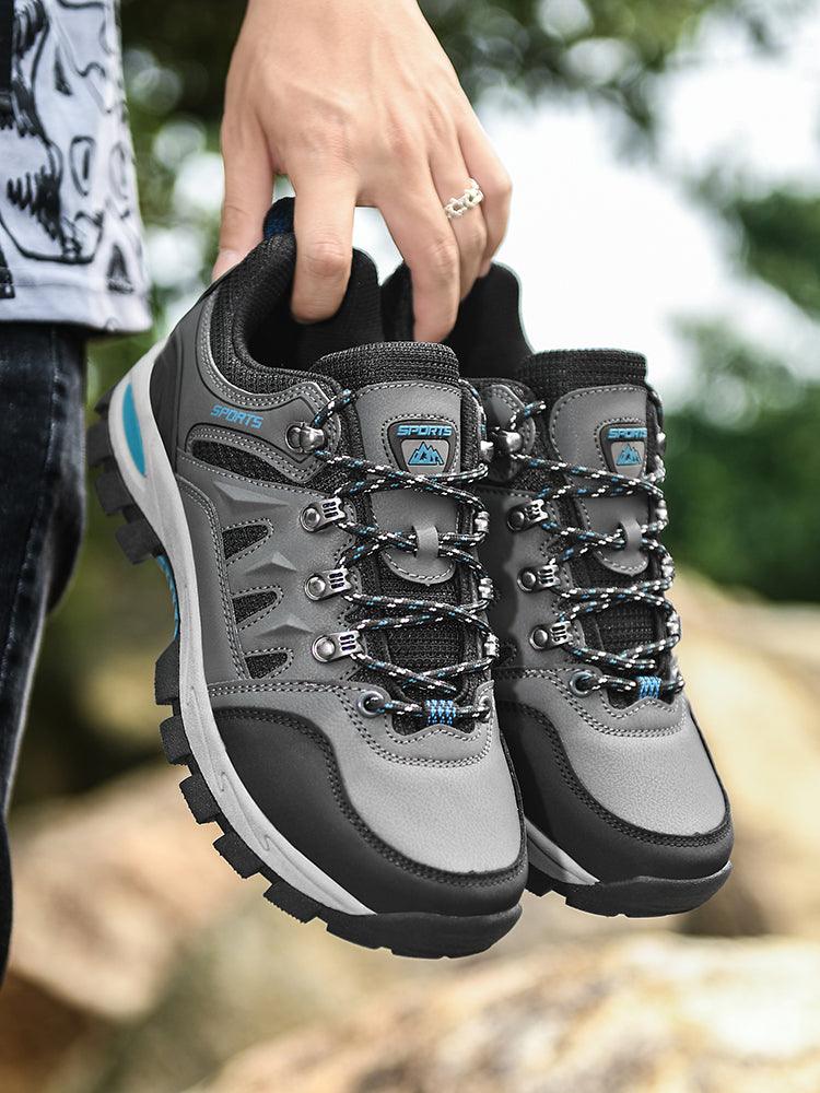 Men's Waterproof Hiking Boots Non-Slip Mountain Walking Shoes