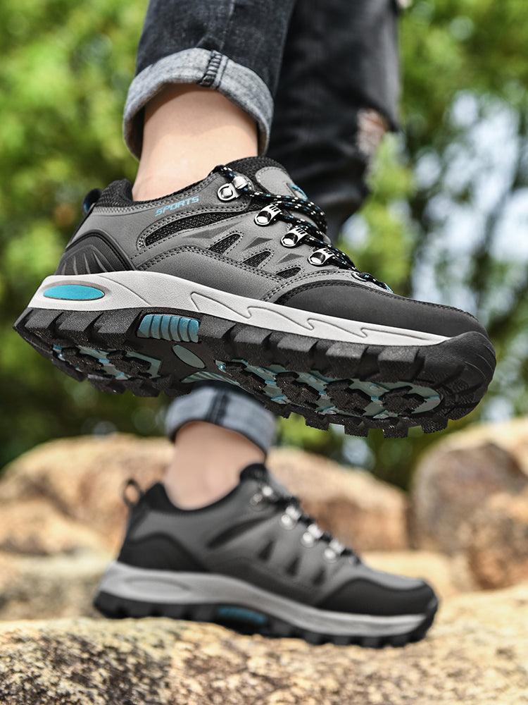 Men's Waterproof Hiking Boots Non-Slip Mountain Walking Shoes