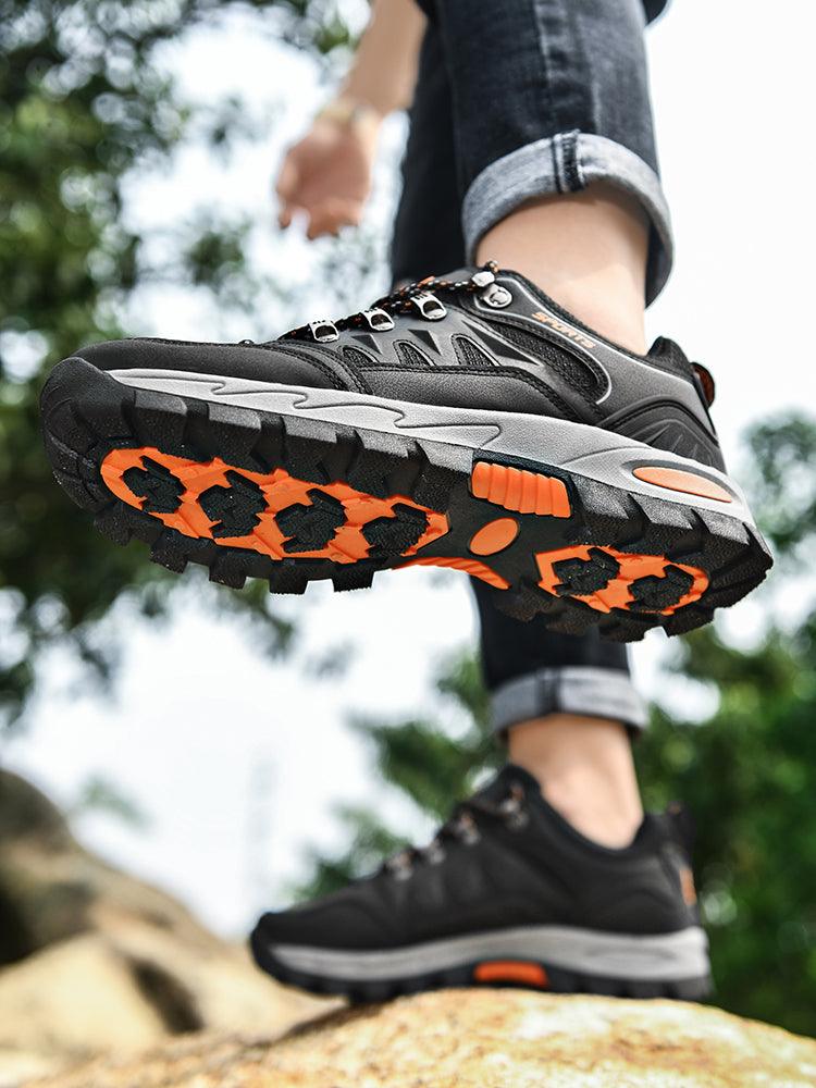 Men's Waterproof Hiking Boots Non-Slip Mountain Walking Shoes