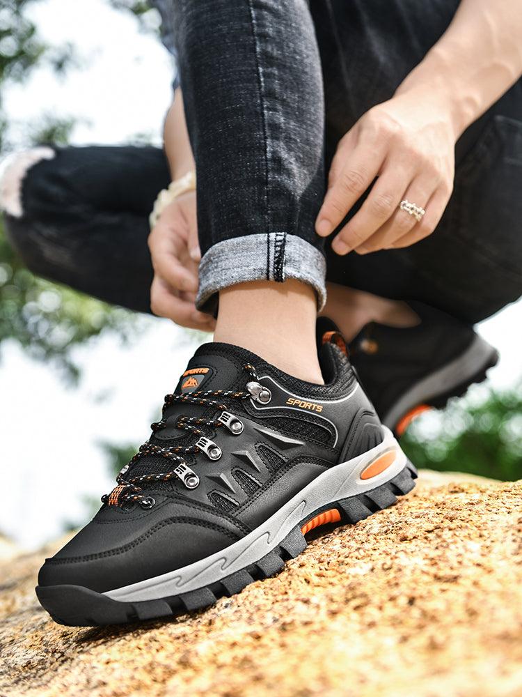 Men's Waterproof Hiking Boots Non-Slip Mountain Walking Shoes