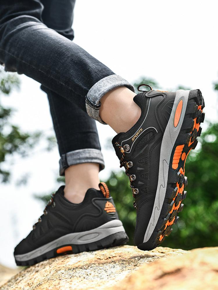 Men's Waterproof Hiking Boots Non-Slip Mountain Walking Shoes