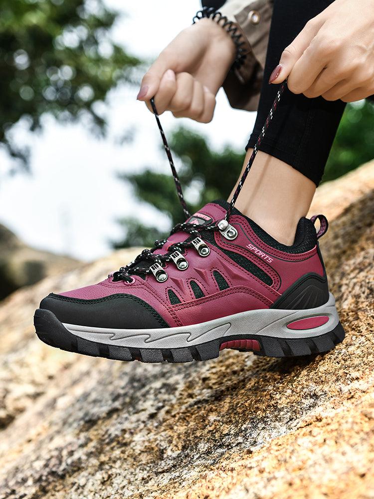 Men's Waterproof Hiking Boots Non-Slip Mountain Walking Shoes