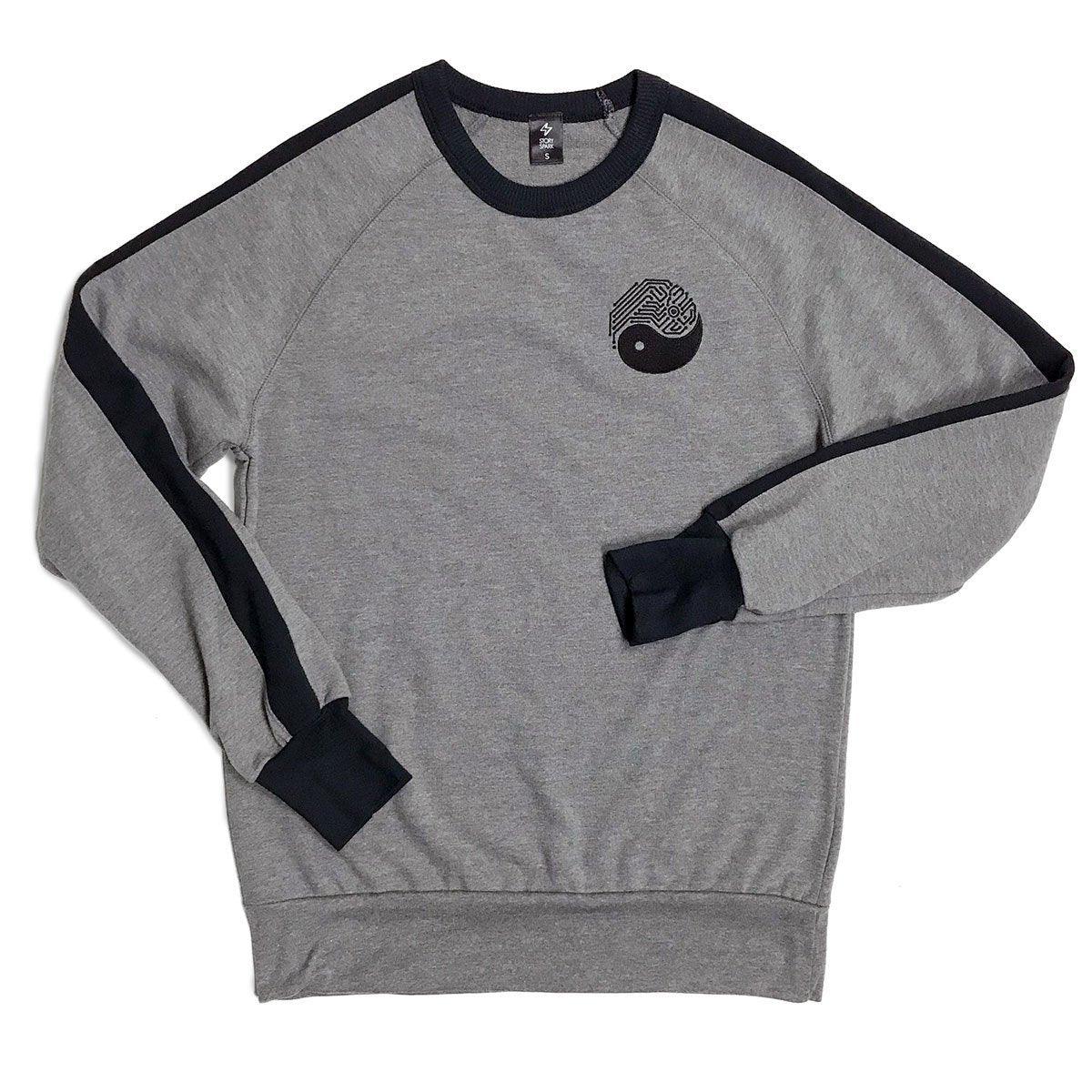 Yin Yang Tech Embroidered Pullover Sweatshirt