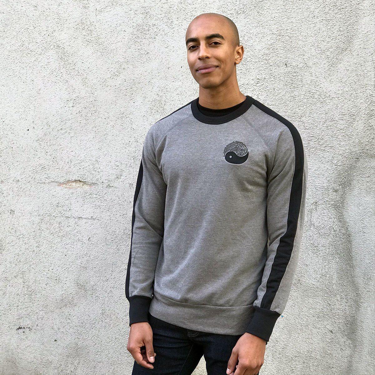 Yin Yang Tech Embroidered Pullover Sweatshirt