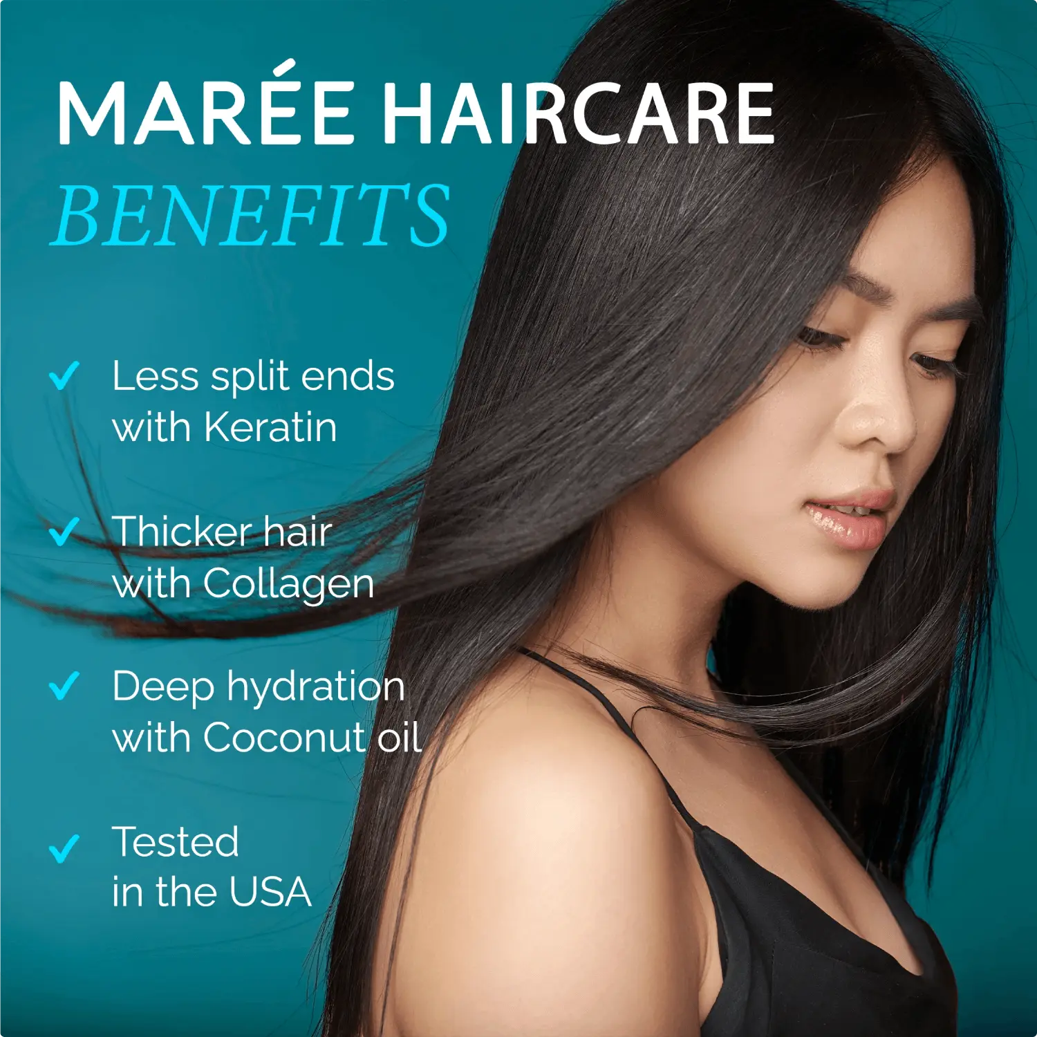 Keratin Hair Mask with Biotin and Collagen for Damaged Hair - Image 8
