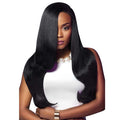 Orange 10-inch Outre Premium New Yaki human hair bundle