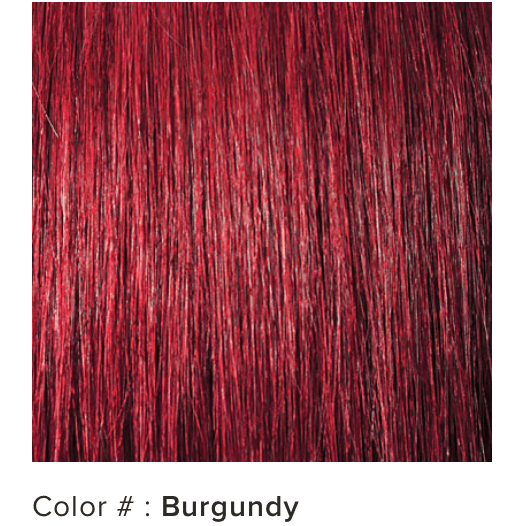 10-12 Inch Premium Yaki Human Hair Extensions Purple Pack