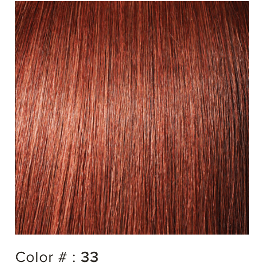 14 Inch Premium Yaki Human Hair Extensions Purple Pack