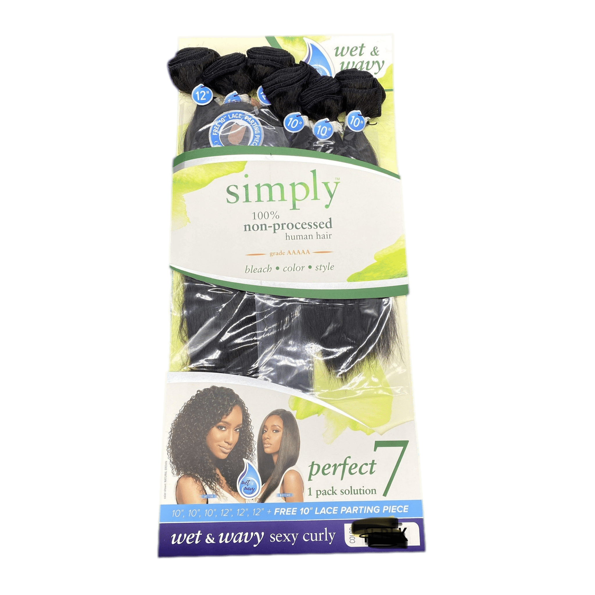 100% Brazilian Unprocessed Human Hair Bundle 10-12 Inch
