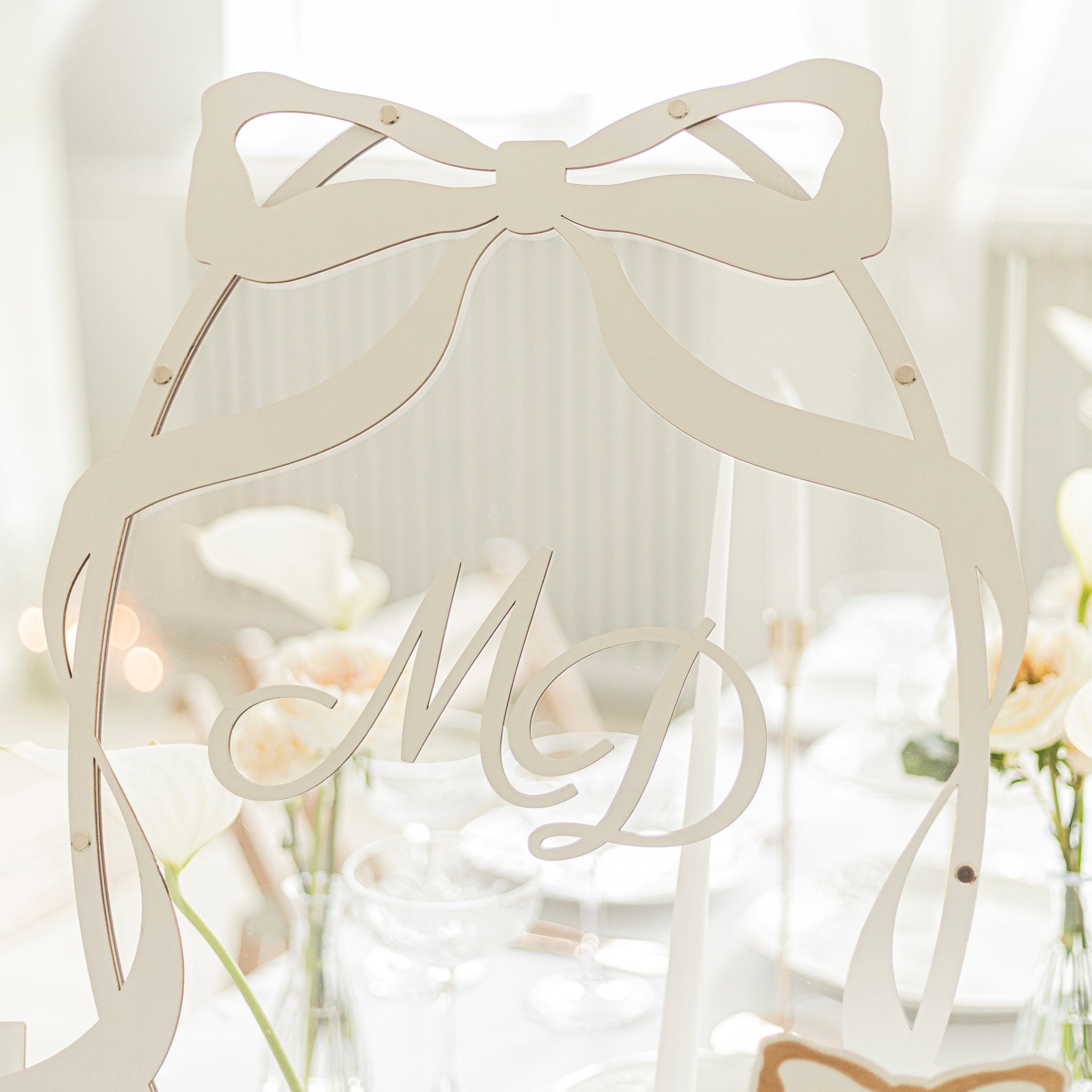 Modern Oval Guest Book - Neutral Wood & Acrylic Wedding Sign