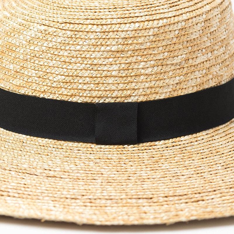Oversized Modern Straw Sun Hat for Women, Wide Brim Beach Hat