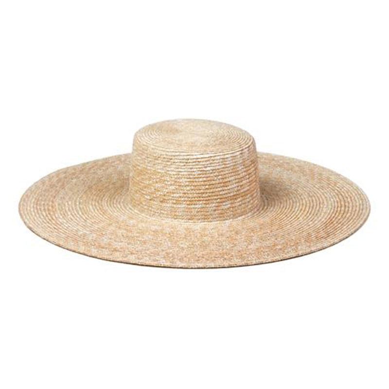 Oversized Modern Straw Sun Hat for Women, Wide Brim Beach Hat