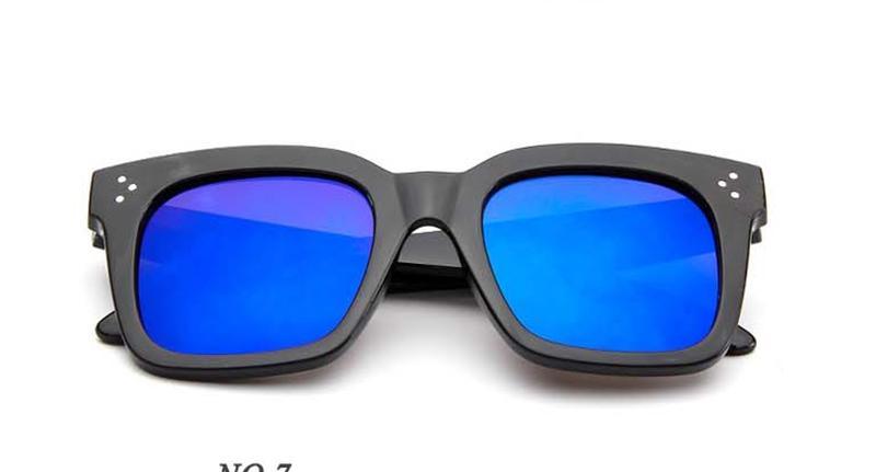 Oversized Square Retro Sunglasses for Women Luxury Style