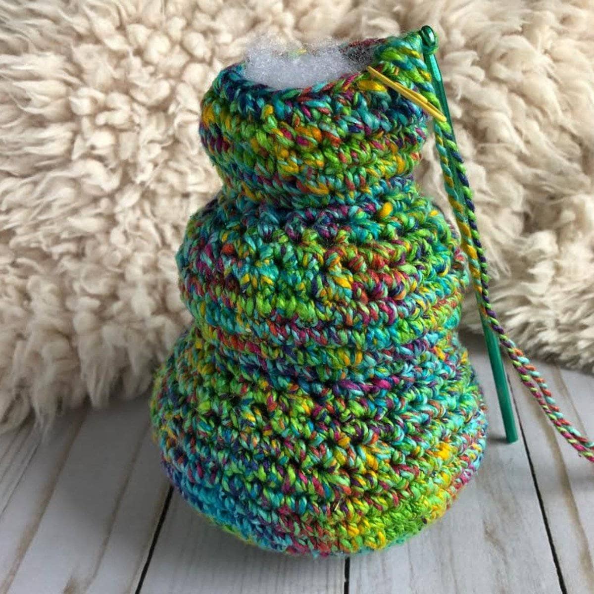 O'Whimsical DIY Christmas Tree Crochet Kit for Holiday Decor