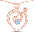 0.24 Carat Genuine Aquamarine .925 Sterling Silver Earrings