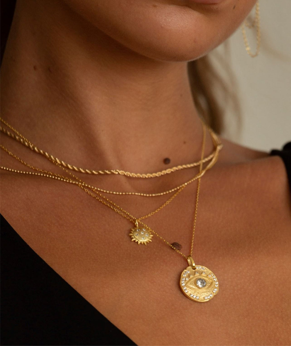 Paige Evil Eye Necklace